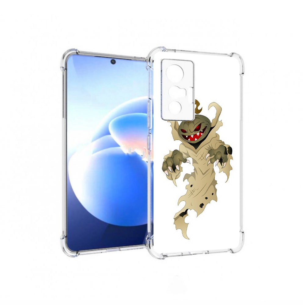 

Чехол MyPads Tocco для Vivo X70 призрак хэллоуина, Прозрачный, Tocco