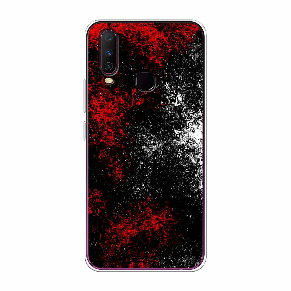 

Чехол для Vivo Y12/Y17 "Монотипия", Красный;черный;белый, 261750-3