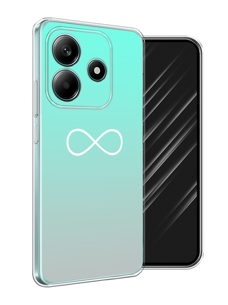 

Чехол Awog на Xiaomi Redmi Note 14 5G "Бесконечность от Тиффани", Бирюзовый, 323850-1