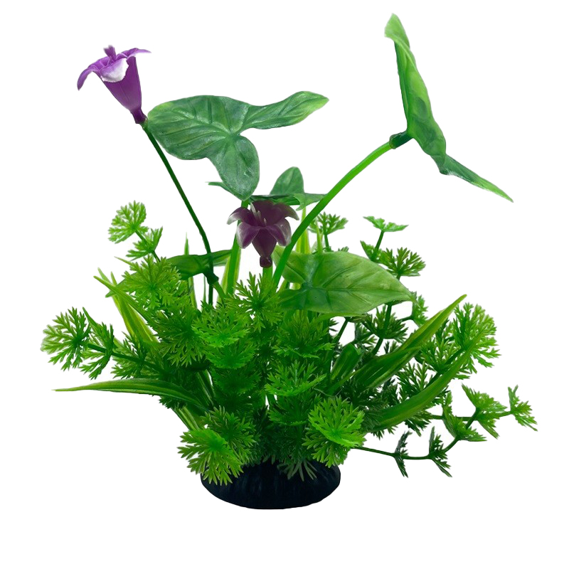 фото Искусственное аквариумное растение ripoma цветок 00112863 6х18 см