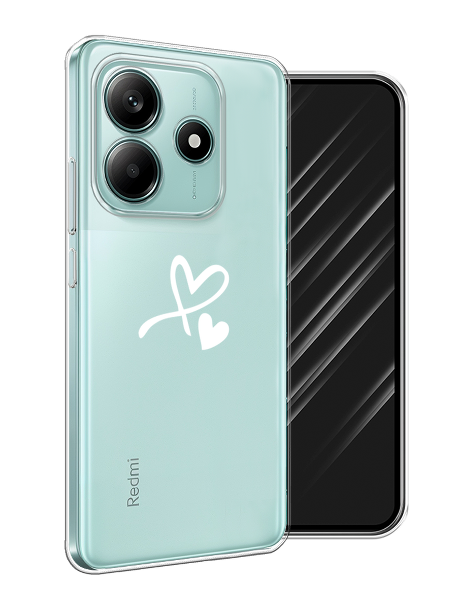 

Чехол Awog на Xiaomi Redmi Note 14 5G "Сердечко минимализм", Белый, 323850-1