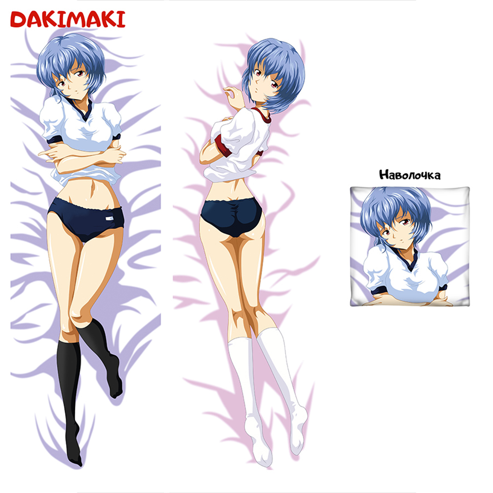 

Наволочка Дакимакура Рей Аянами 0197 150x50, Разноцветный, D0197