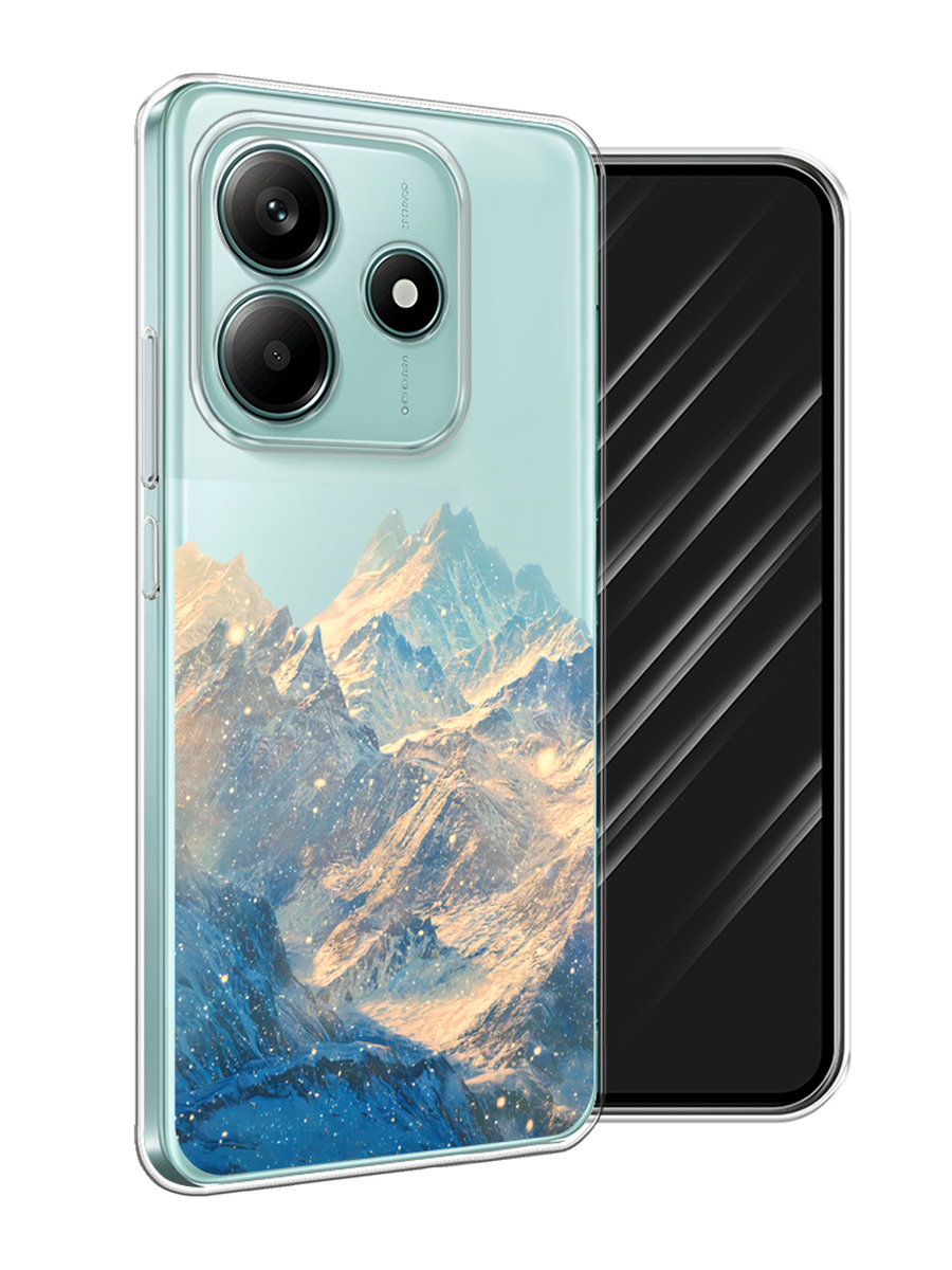 

Чехол Awog на Xiaomi Redmi Note 14 5G "Горы арт 2", Серый, 323850-1