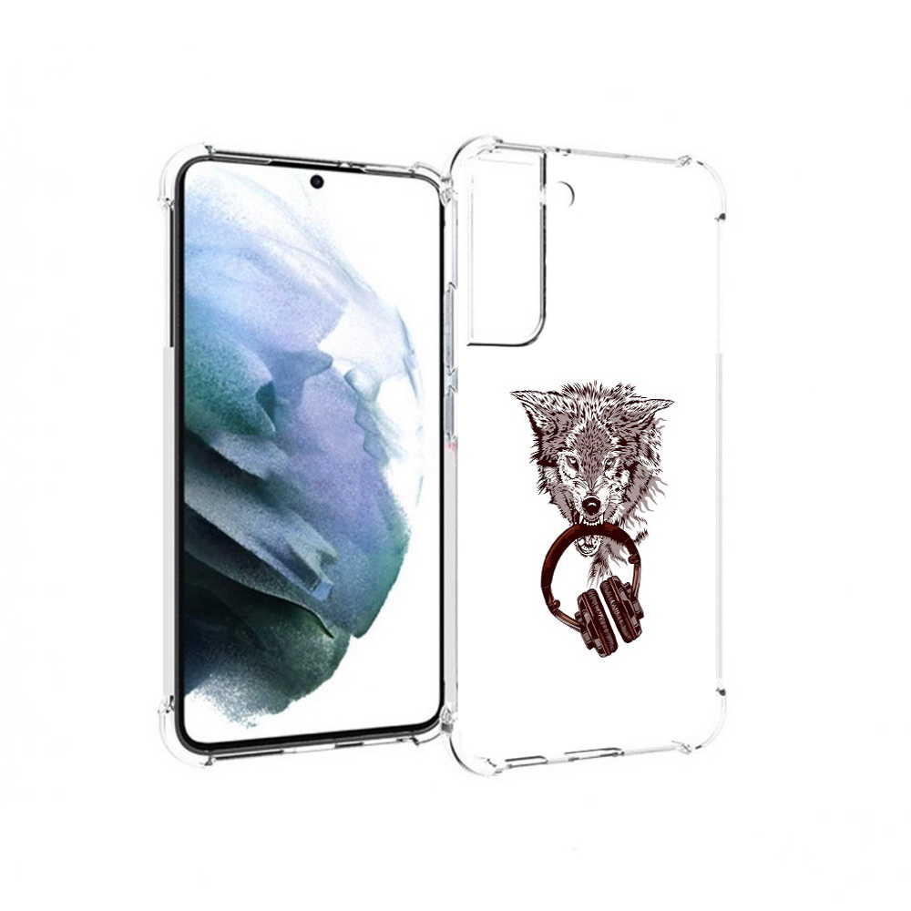 

Чехол MyPads Tocco для Samsung Galaxy S22 Plus дикий волк (PT226933.535.325), Прозрачный, Tocco