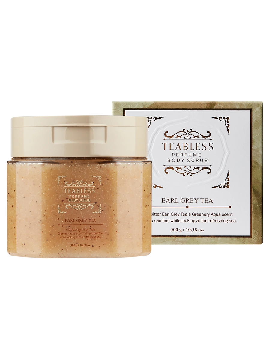 Скраб для тела Teabless с ароматом чая Эрл Грей Earl Grey Tea Jam Body Scrub 300 г