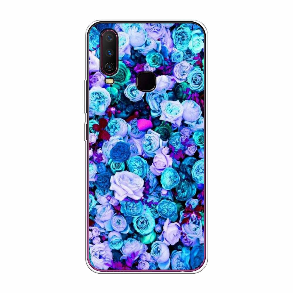 

Чехол для Vivo Y12/Y17 "Цветочный ковер", Фиолетовый, 261750-2