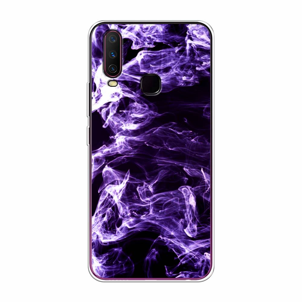 

Чехол для Vivo Y12/Y17 "Фиолетовый дым", Фиолетовый;белый;черный, 261750-3