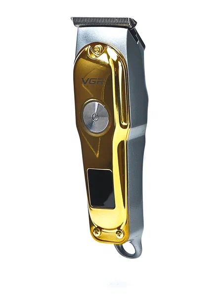 Машинка для стрижки волос VGR V290 Gold/Silver машинка для стрижки с керамическим лезвием регулировка ножа usb зарядка красная