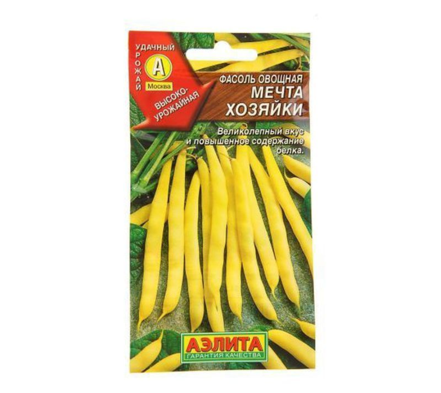 

Фасоль Мечта хозяйки овощная 5г. (Аэлита)