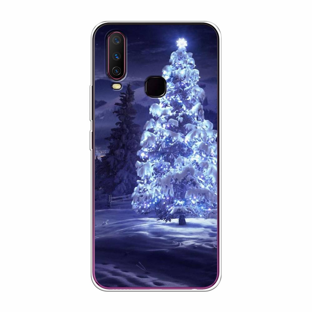 

Чехол для Vivo Y12/Y17 "Зима 4", Синий;черный;белый, 261750-2