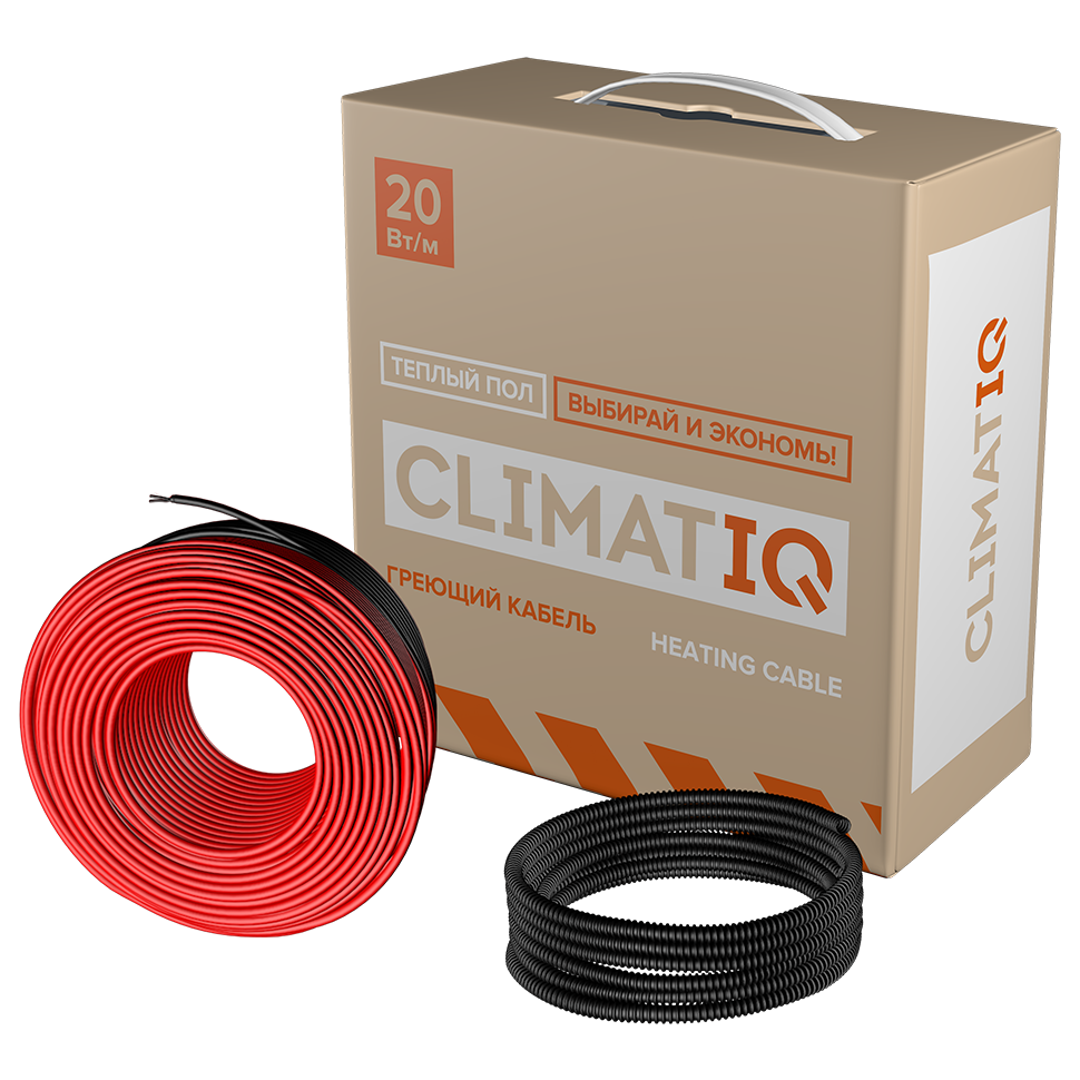 Греющий кабель CLIMATIQ CABLE 80 m