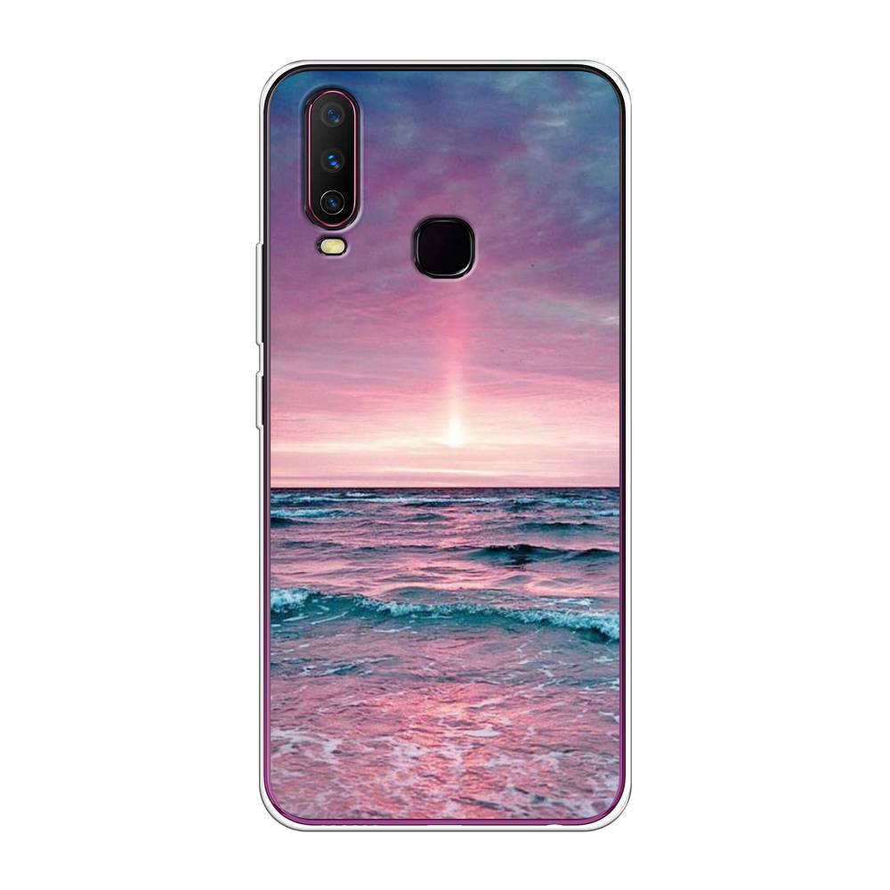 

Чехол для Vivo Y12/Y17 "Восход 3", Розовый;голубой, 261750-2