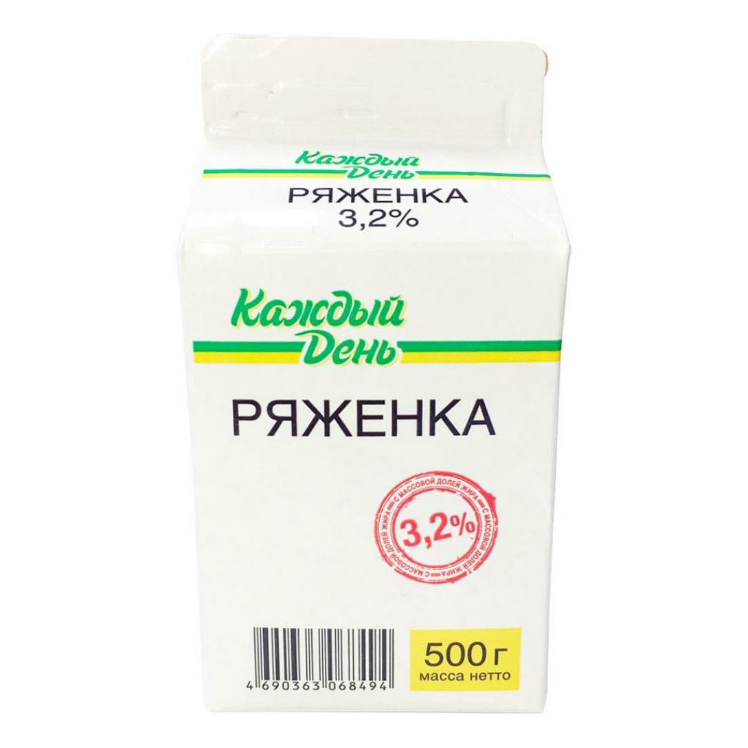 Ряженка Каждый день 3,2% 500 г