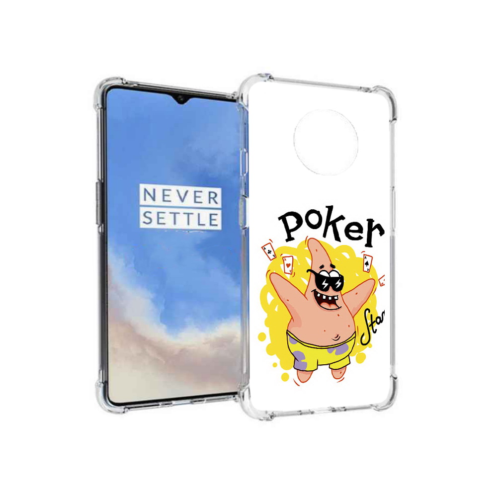 

Чехол MyPads Tocco для OnePlus 7T Патрик (PT227044.138.133), Прозрачный, Tocco