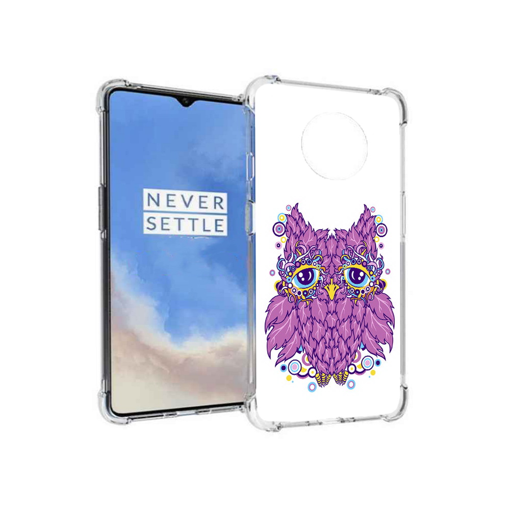 

Чехол MyPads Tocco для OnePlus 7T Розовая сова (PT227044.138.147), Прозрачный, Tocco