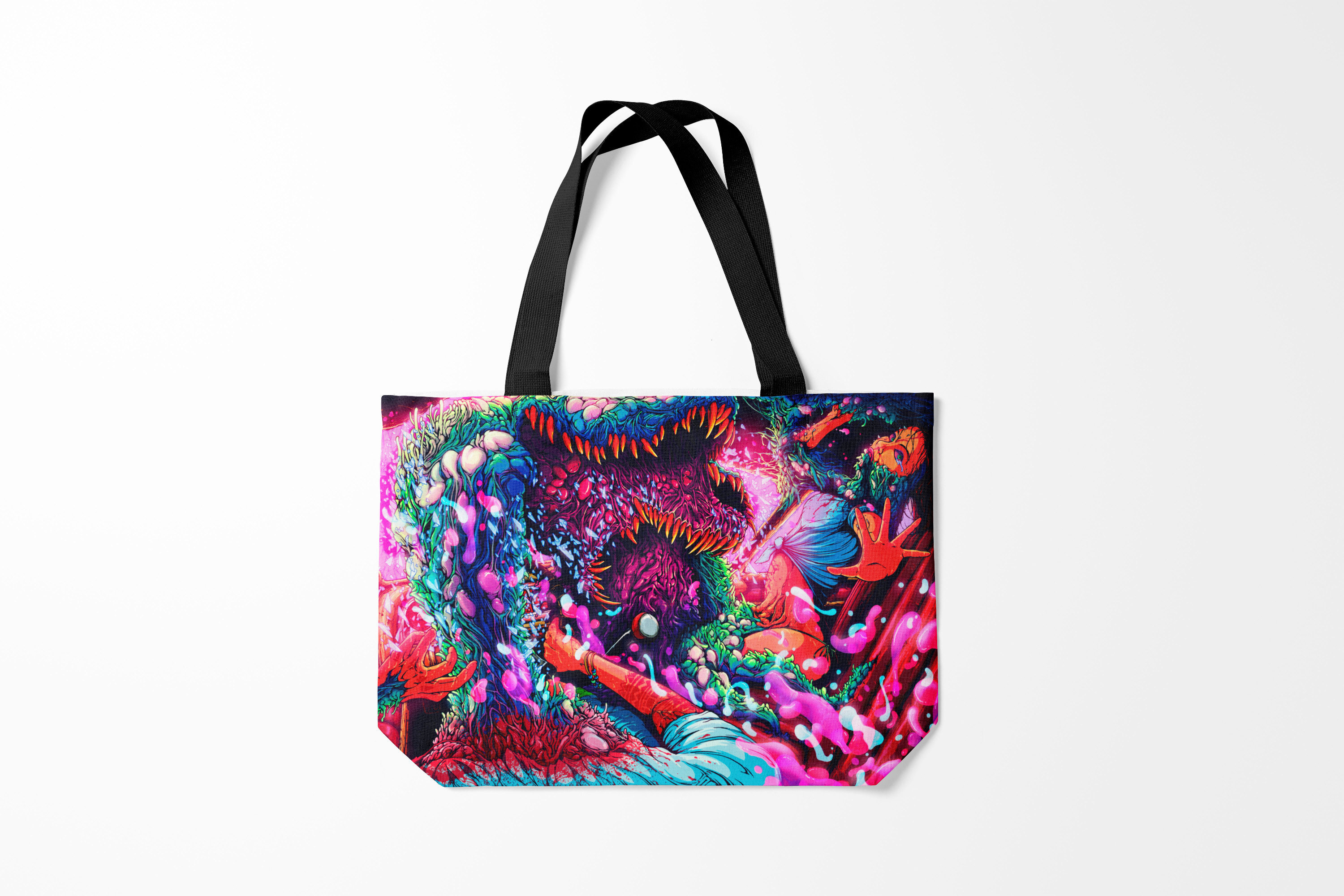 

Сумка шoппер унисекс Burnettie Counter Strike CS GO hyper beast skin, разноцветный, Counter Strike CS GO hyper beast skin