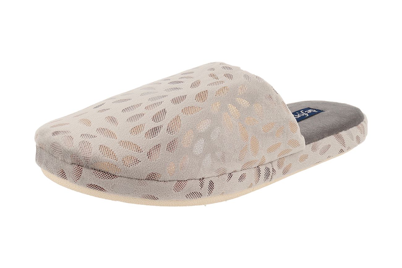 

Тапочки женские de fonseca ROMA TOP I W918RU серые 36-37 RU, Серый, ROMA TOP I W918RU