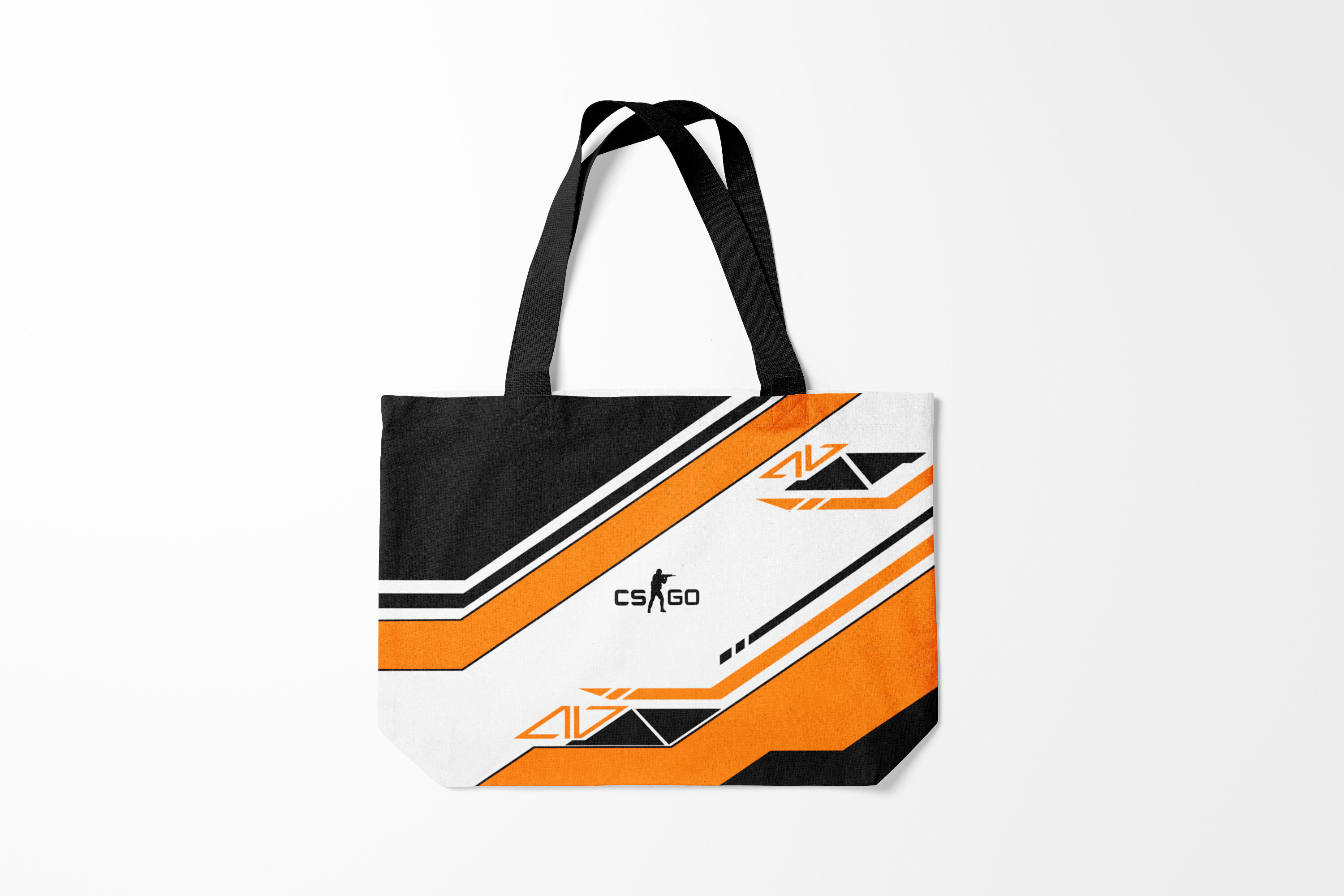 

Сумка шoппер унисекс Burnettie Counter Strike Cs Go Asiimov Style 2, черный; оранжевый, Counter Strike Cs Go Asiimov Style 2