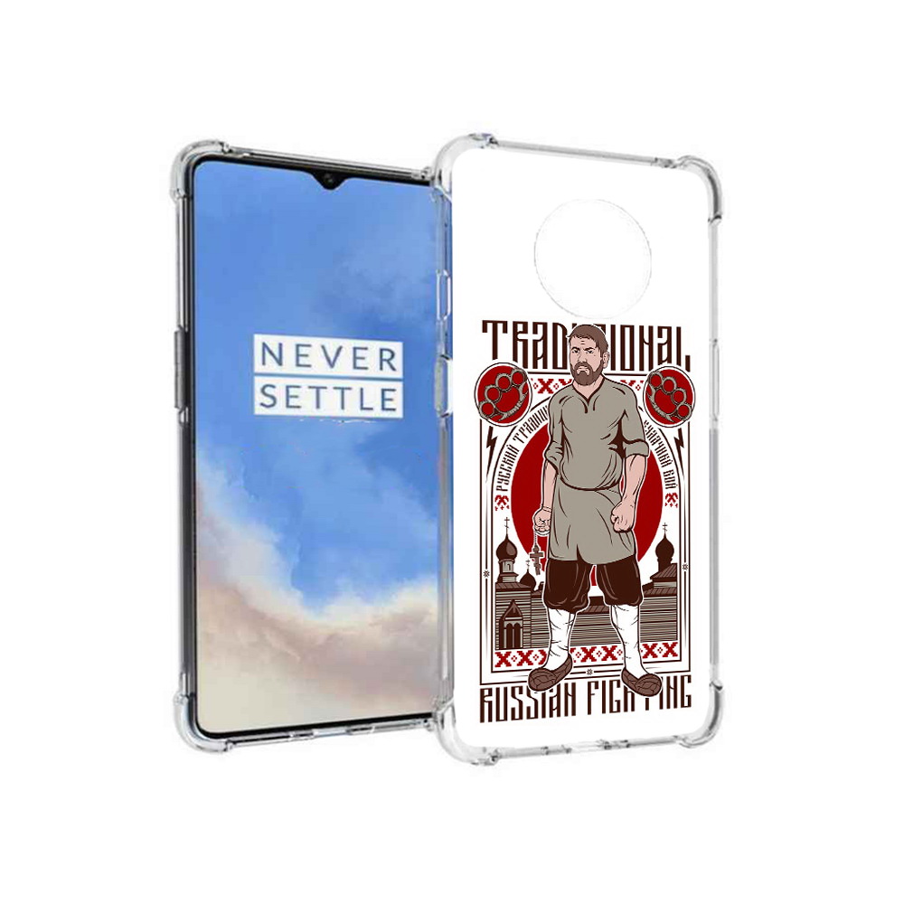 

Чехол MyPads Tocco для OnePlus 7T Традициональный мужчина (PT227044.138.173), Прозрачный, Tocco