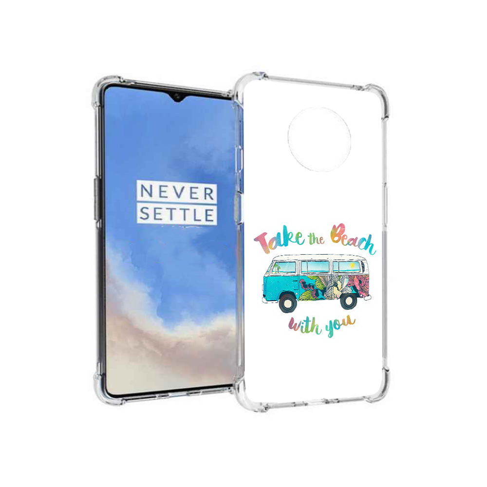 

Чехол MyPads Tocco для OnePlus 7T Хиппи автобус (PT227044.138.190), Прозрачный, Tocco
