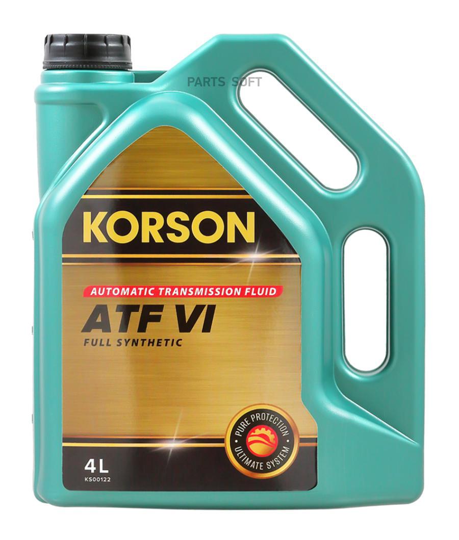 Жидкость трансмиссионная Korson ks00122 Atf Vi, 4 l