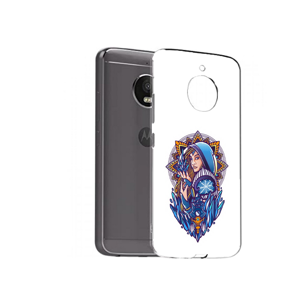 

Чехол MyPads Tocco для Motorola Moto E4 Plus кристал мейден дота 2 (PT100001.341.415), Прозрачный, Tocco