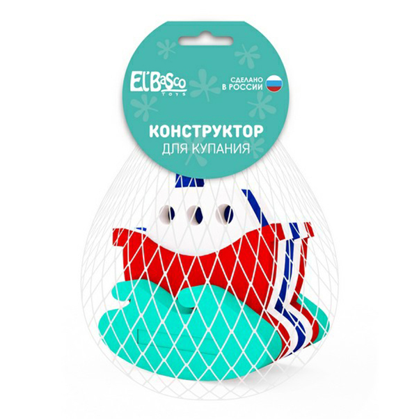 фото Игрушка-конструктор для ванной el`bascotoys кораблик