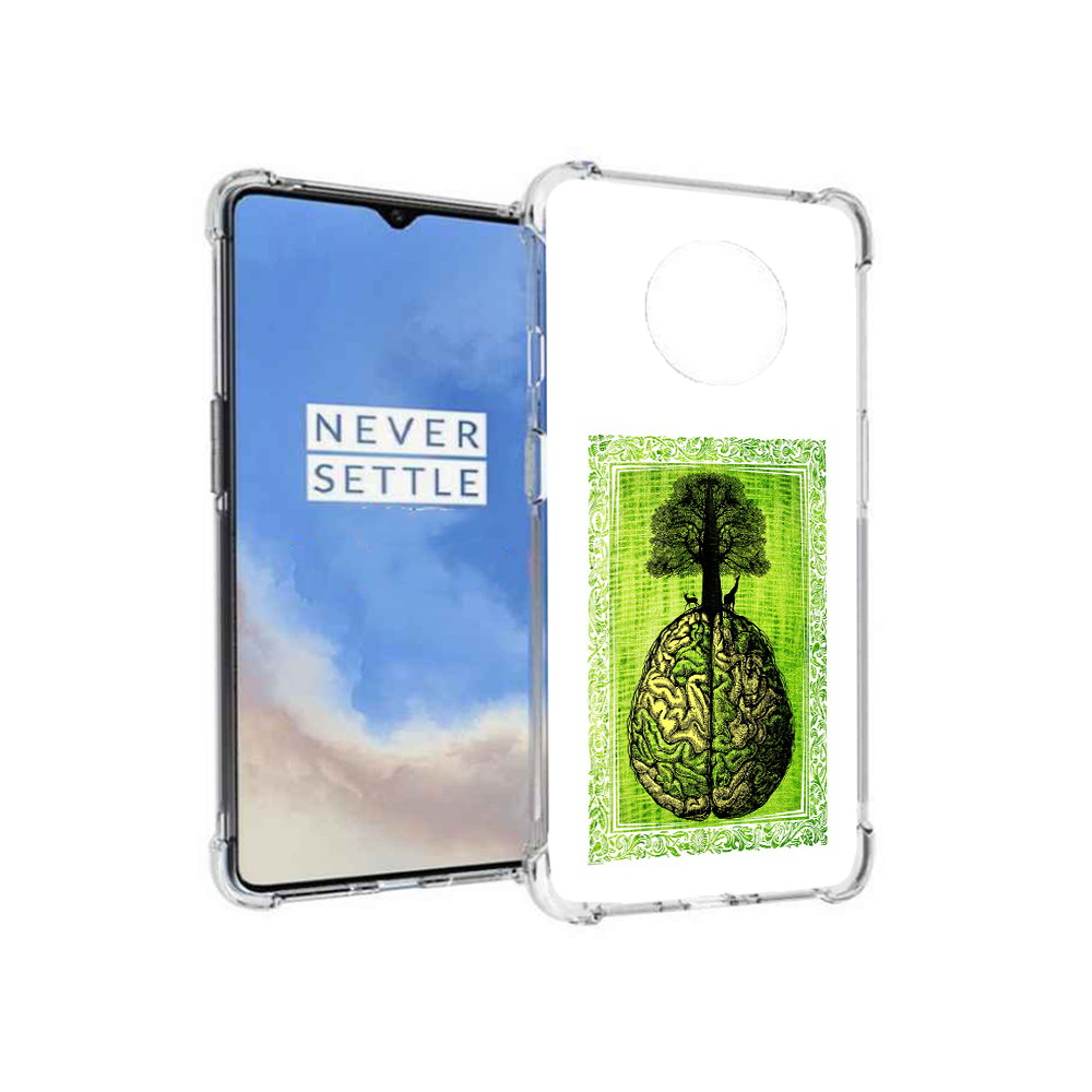 

Чехол MyPads Tocco для OnePlus 7T абстракция здоровый мозг (PT227044.138.211), Прозрачный, Tocco