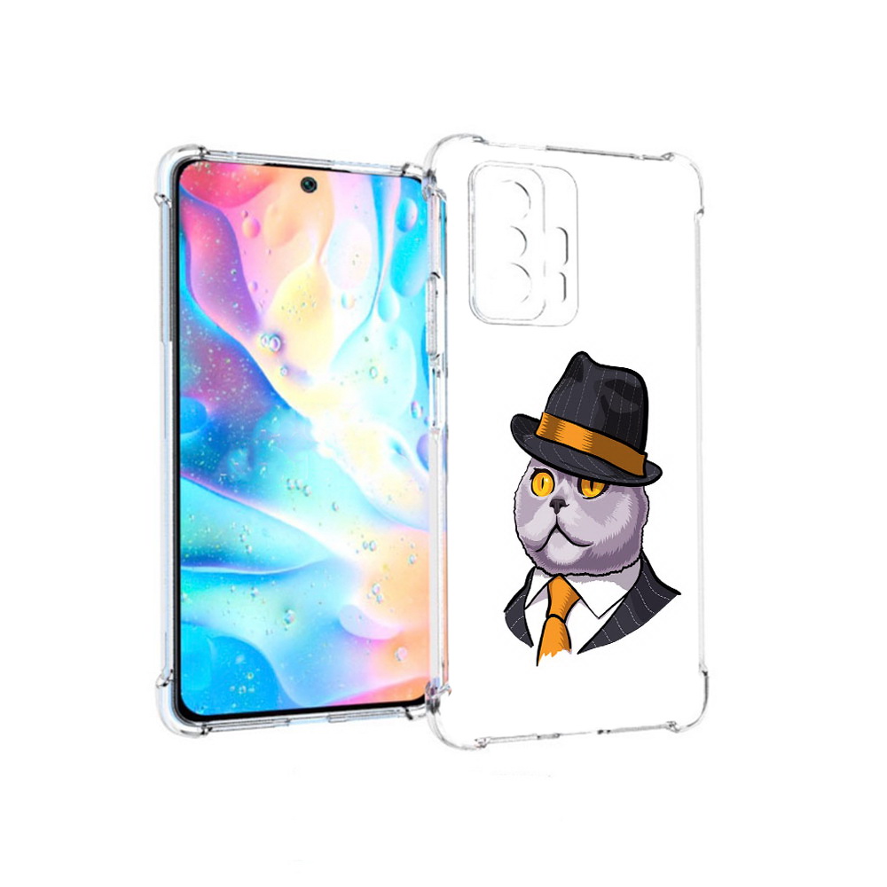 

Чехол MyPads Tocco для Xiaomi 11T Pro британец (PT163474.285.247), Прозрачный, Tocco