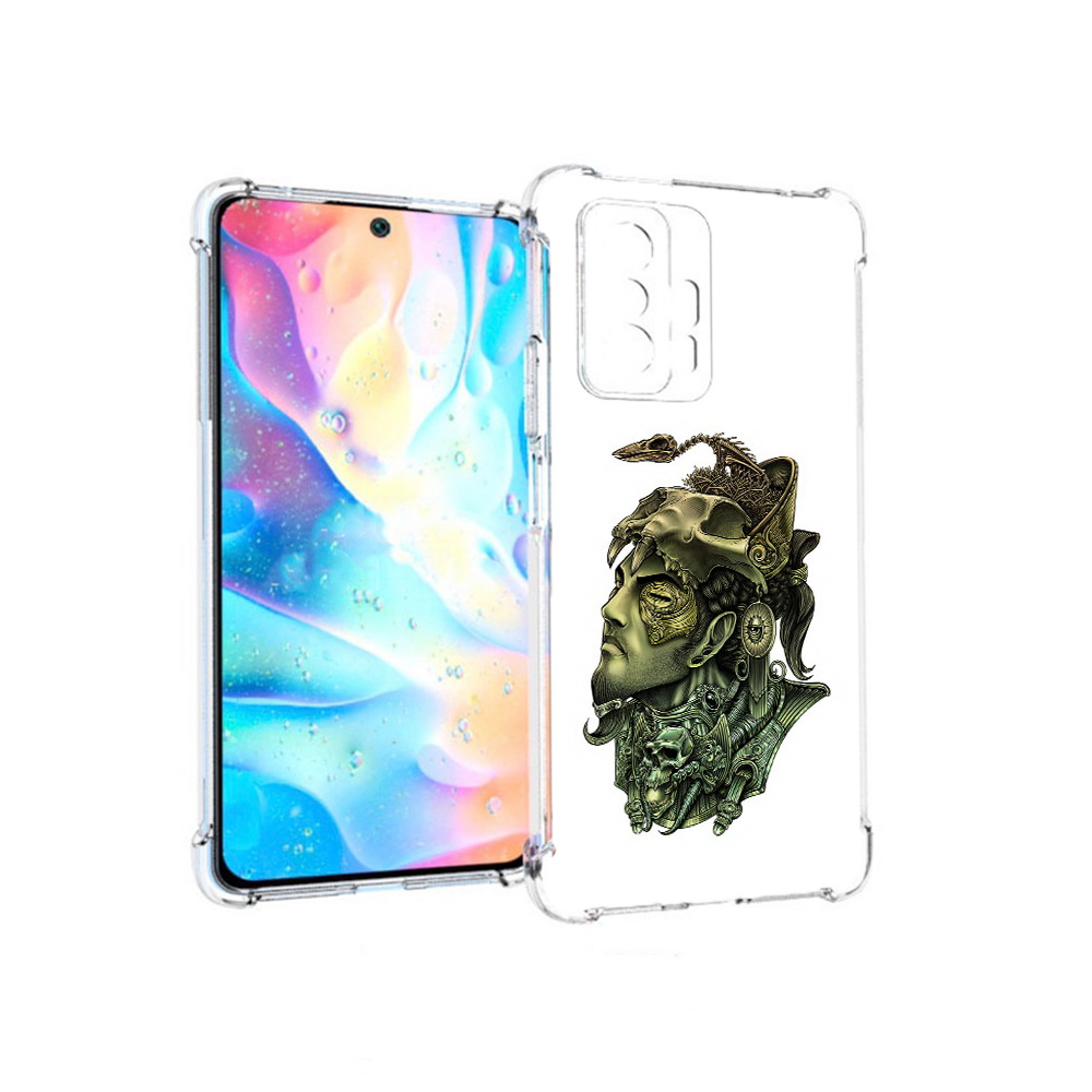

Чехол MyPads Tocco для Xiaomi 11T Pro бронзовый воин (PT163474.285.248), Прозрачный, Tocco