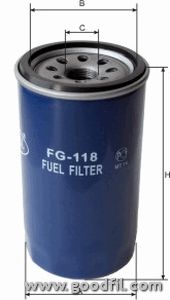 

Fg118 Фильтр Топливный Mitsubishi Goodwill fg118