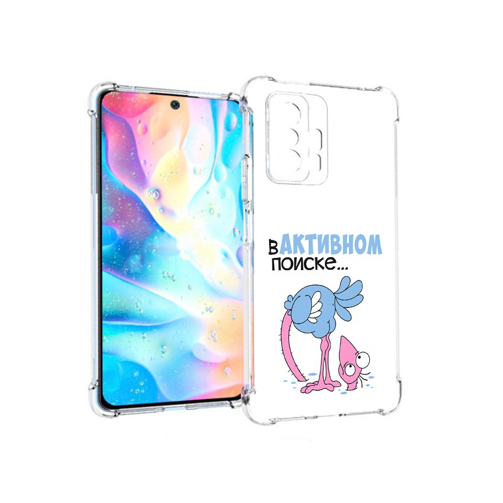 

Чехол MyPads Tocco для Xiaomi 11T Pro в активном поиске (PT163474.285.255), Прозрачный, Tocco