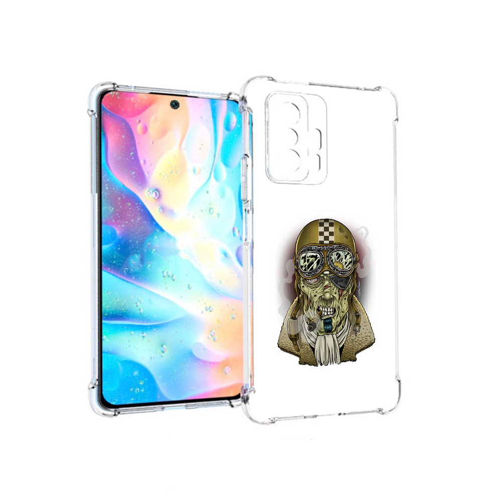 

Чехол MyPads Tocco для Xiaomi 11T Pro военный зомби (PT163474.285.264), Прозрачный, Tocco