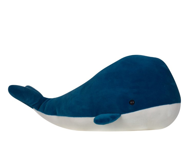 фото Мягкая игрушка непоседа кит malvina 40 см в ассортименте