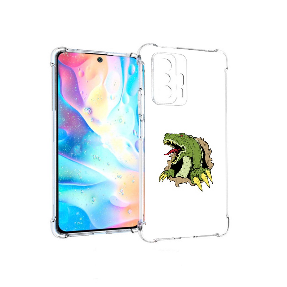 

Чехол MyPads Tocco для Xiaomi 11T Pro годзила (PT163474.285.290), Прозрачный, Tocco