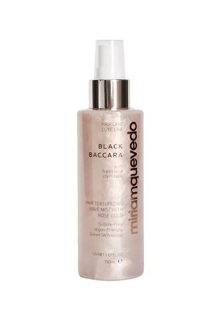 Мист для волос Miriam Quevedo Black Baccara Hair Texturizing Wave Mist With Rose Gold