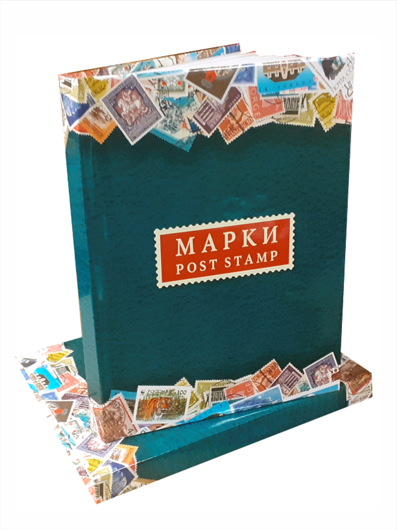 Альбом для марок Albommonet А-М_А5/Зеленый формат А5