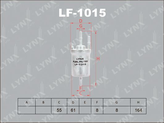 

Lf-1015 Фильтр Топливный Audi A3,Seat Altea/Leon,Skoda Octavia,Vw Eos 1.4/1.6/2.0 03>