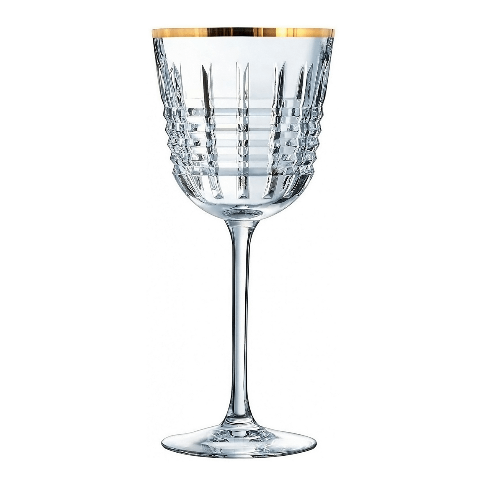 фото Бокалы для вина cristal d`arques rendez-vous gold 350 мл х 6 шт cristal d'arques