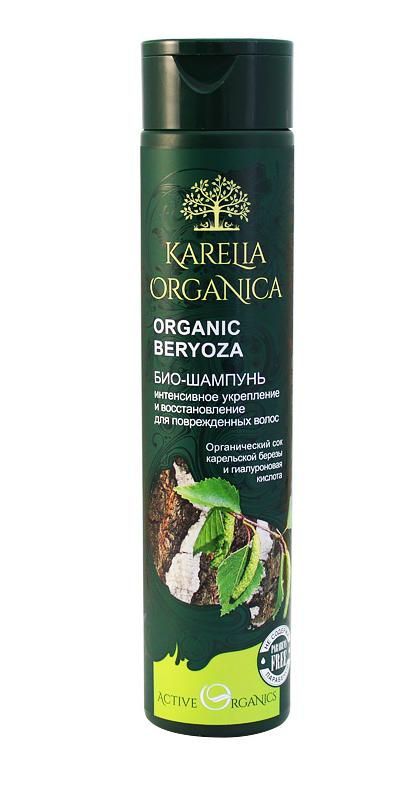 Купить Био-шампунь Karelia Organica Organic Beryoza интенсивное укрепление и восстановление 310мл