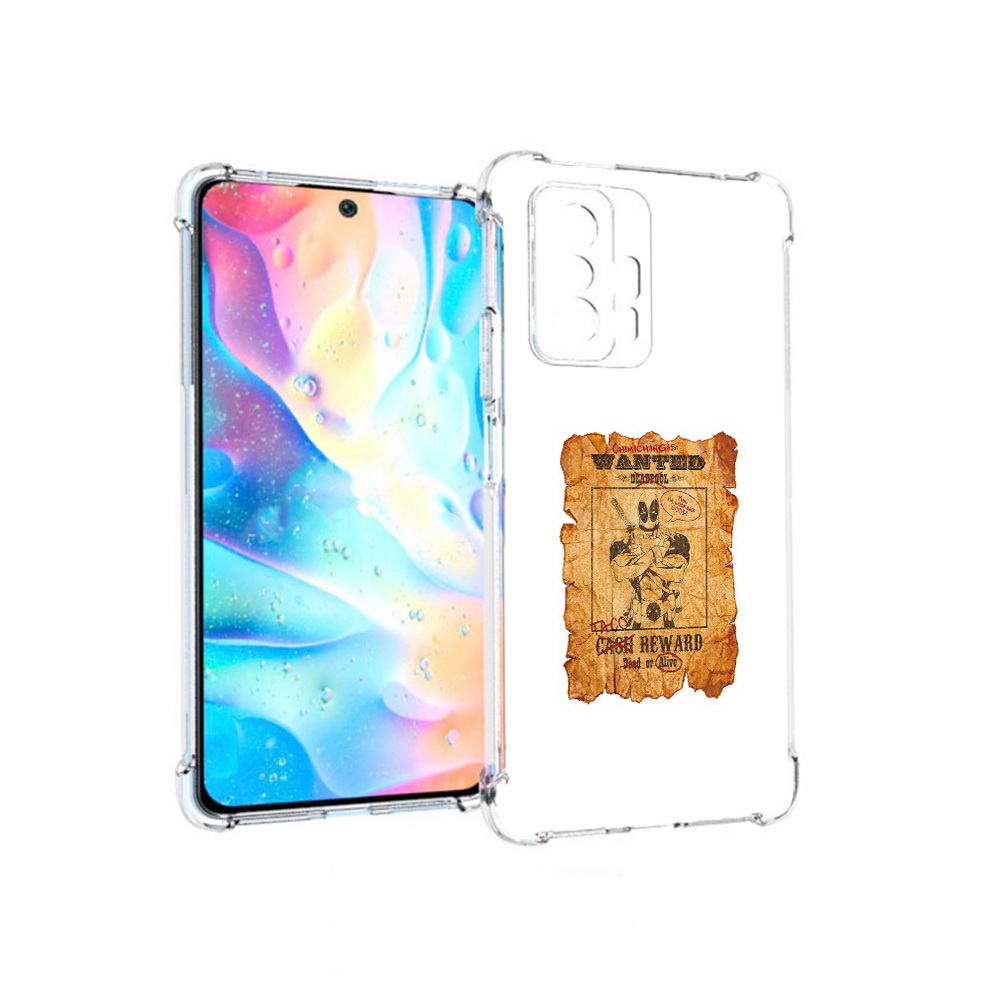 

Чехол MyPads Tocco для Xiaomi 11T Pro дедпул (PT163474.285.317), Прозрачный, Tocco