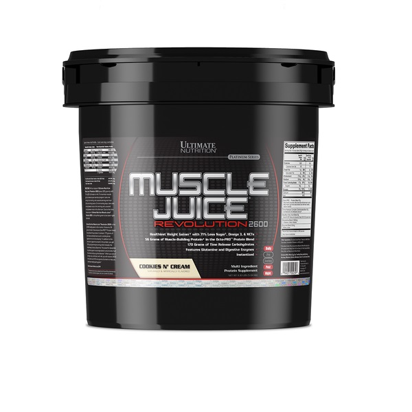 

Muscle Juice Revolution 2600, 5040 г, вкус: печенье-крем, Muscle Juice Revolution 2600