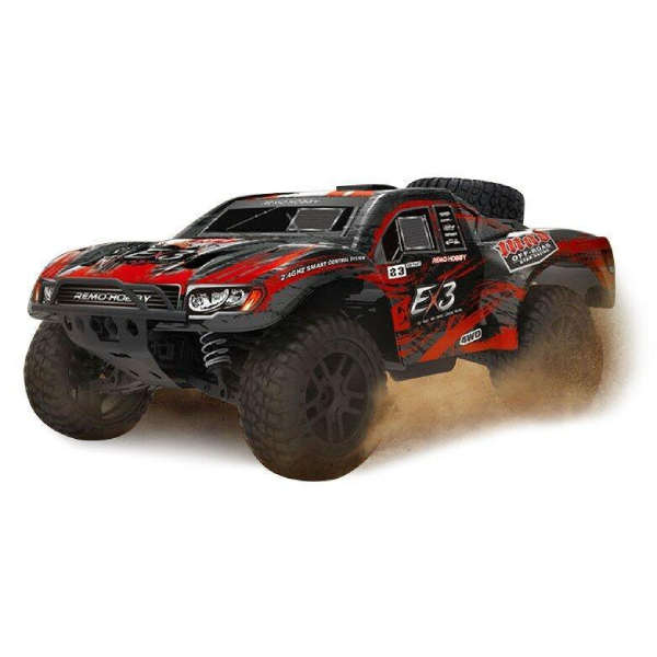 Радиоуправляемый шорт-корс Remo Hobby 10EX3 4WD RTR масштаб 1:10 2.4G - RH10EX3-RED радиоуправляемая машинка remo hobby rocket шорт корс 4wd 1 16 rh1621 красный