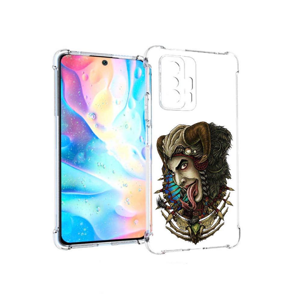 

Чехол MyPads Tocco для Xiaomi 11T Pro длинный язык (PT163474.285.330), Прозрачный, Tocco