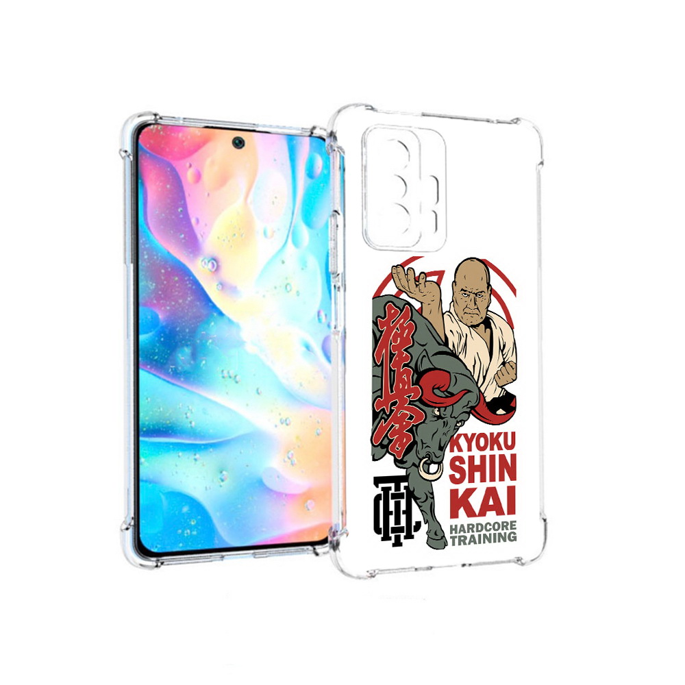 

Чехол MyPads Tocco для Xiaomi 11T Pro единоборства рисунок (PT163474.285.343), Прозрачный, Tocco