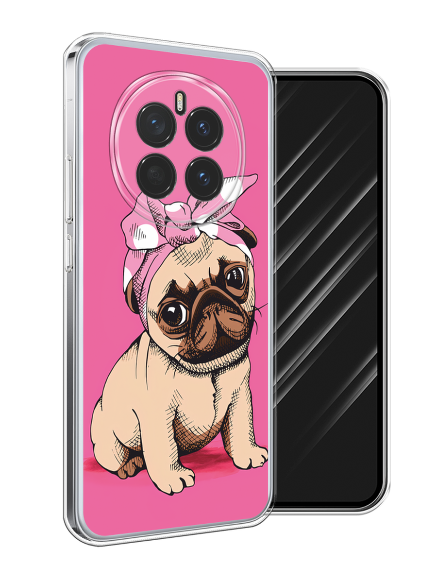 

Чехол Awog на Honor Magic 7 "Dog Pin-Up", Розовый;бежевый, 6125550-1