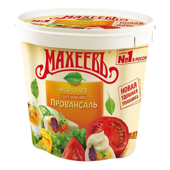 

Майонез Махеевъ Провансаль 50,5% 800 г