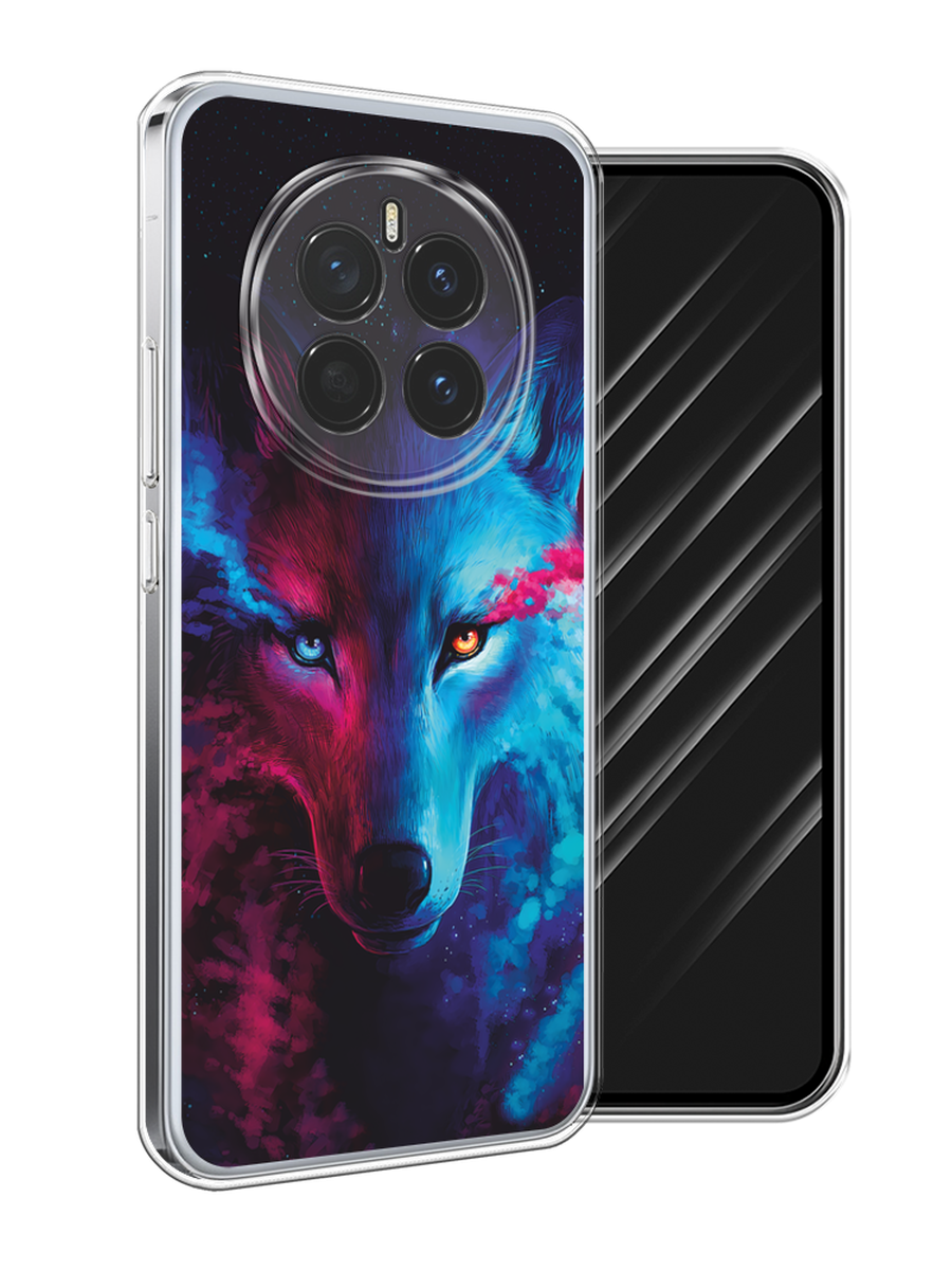 

Чехол Awog на Honor Magic 7 "Волшебный волк", Голубой;розовый, 6125550-1