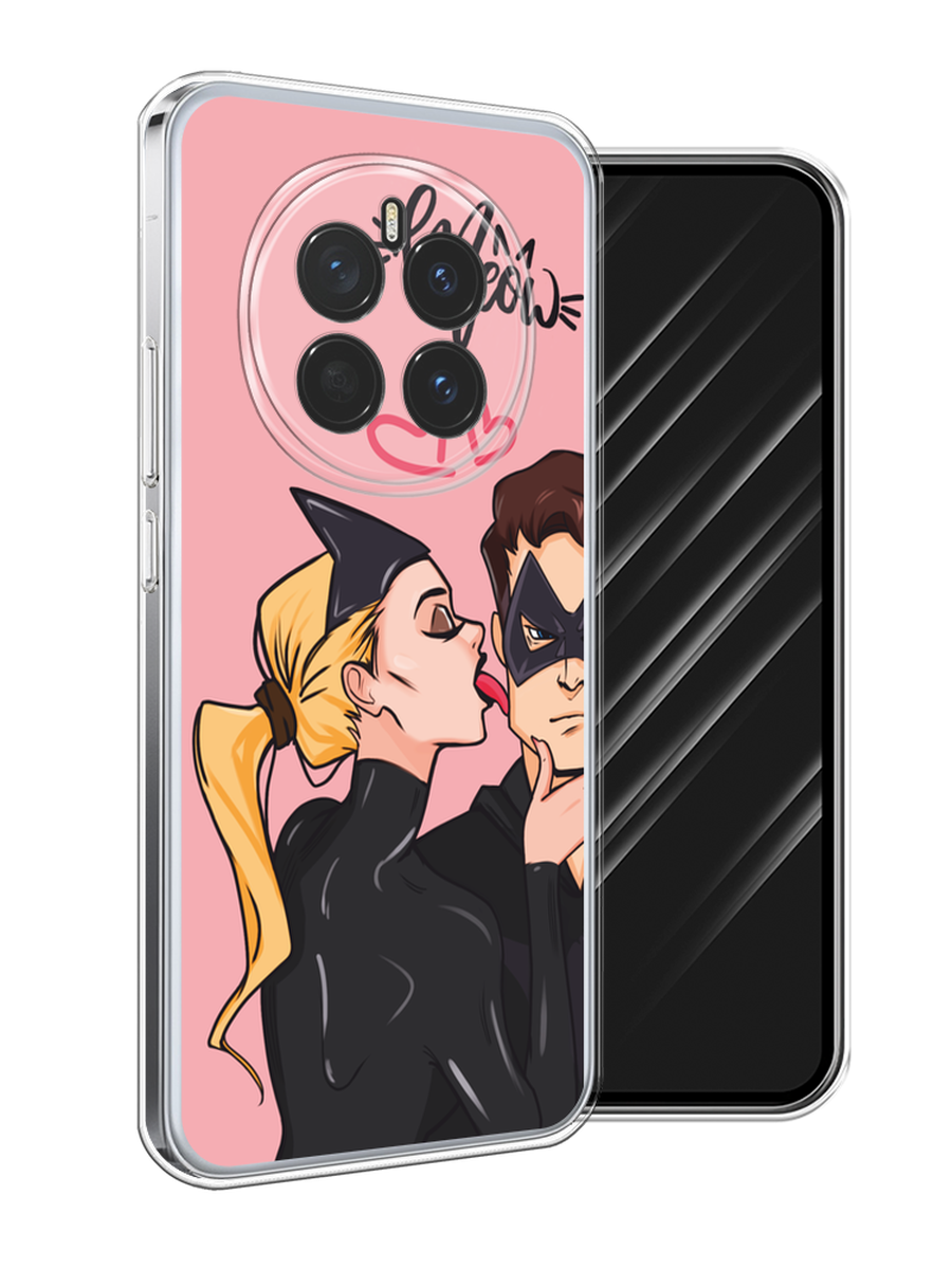 

Чехол Awog на Honor Magic 7 "Kiss of Cat Woman", Розовый;черный;бежевый, 6125550-1
