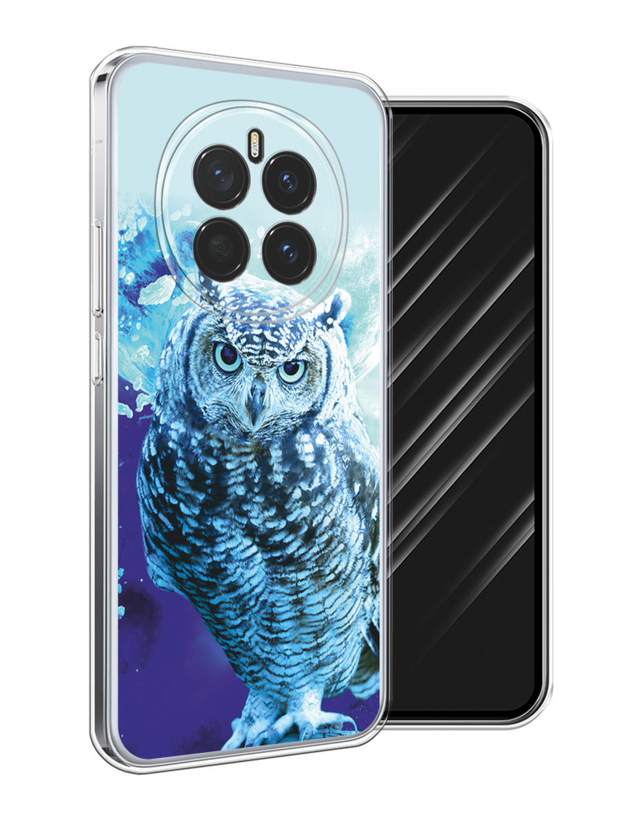 

Чехол Awog на Honor Magic 7 "Сова арт 7", Синий;голубой, 6125550-1
